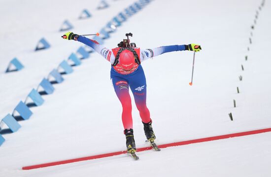 Czech Republic Biathlon World Cup Mass Start Women