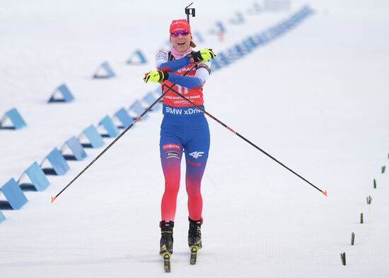 Czech Republic Biathlon World Cup Mass Start Women