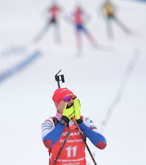 Czech Republic Biathlon World Cup Mass Start Women