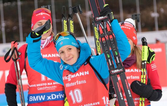 Czech Republic Biathlon World Cup Mass Start Women