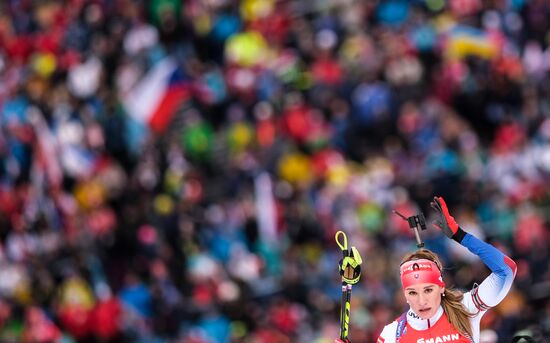 Czech Republic Biathlon World Cup Mass Start Women