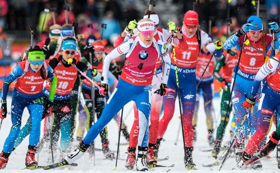 Czech Republic Biathlon World Cup Mass Start Women