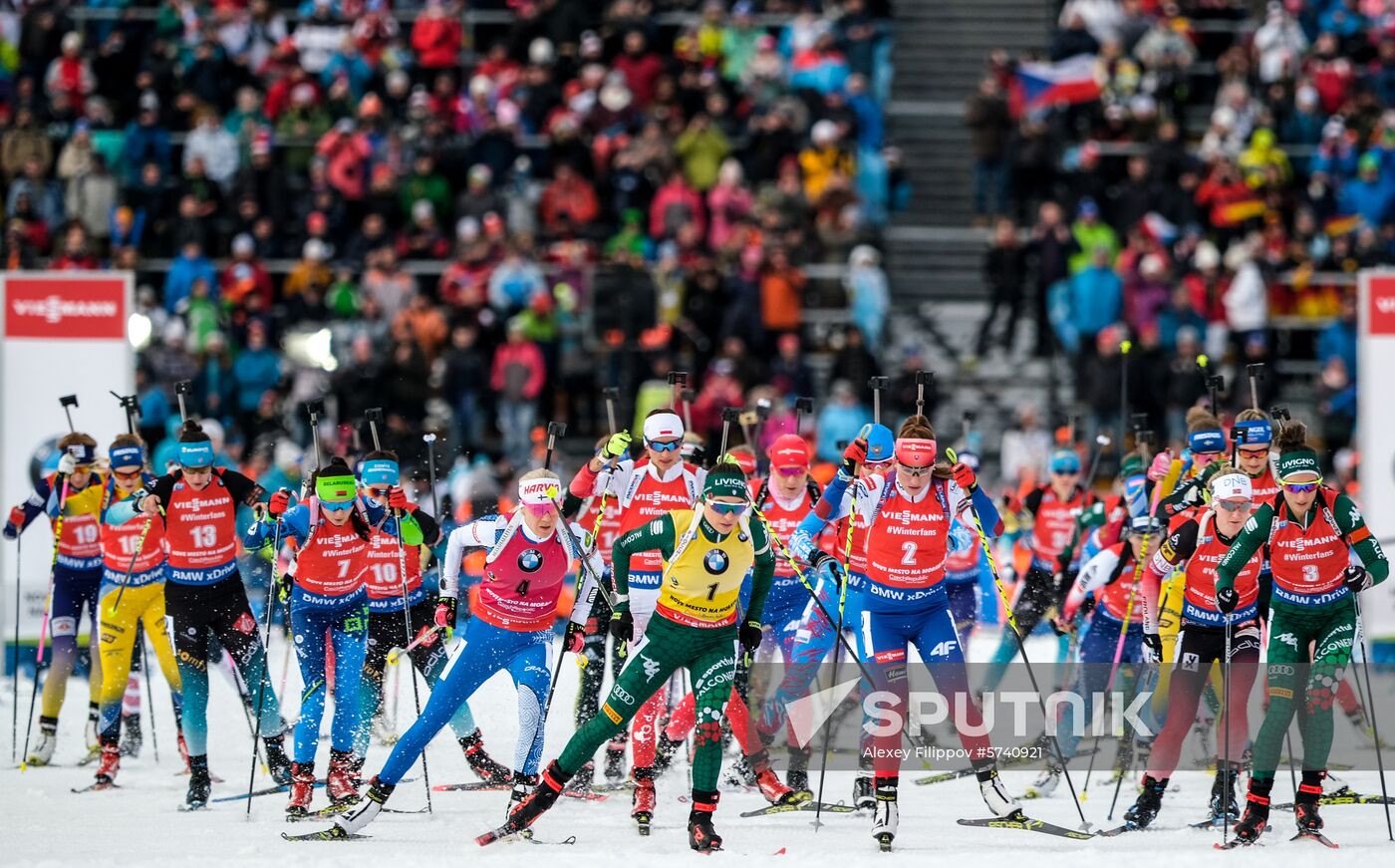 Czech Republic Biathlon World Cup Mass Start Women