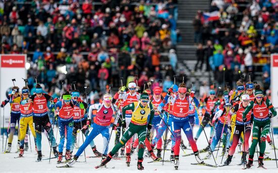 Czech Republic Biathlon World Cup Mass Start Women