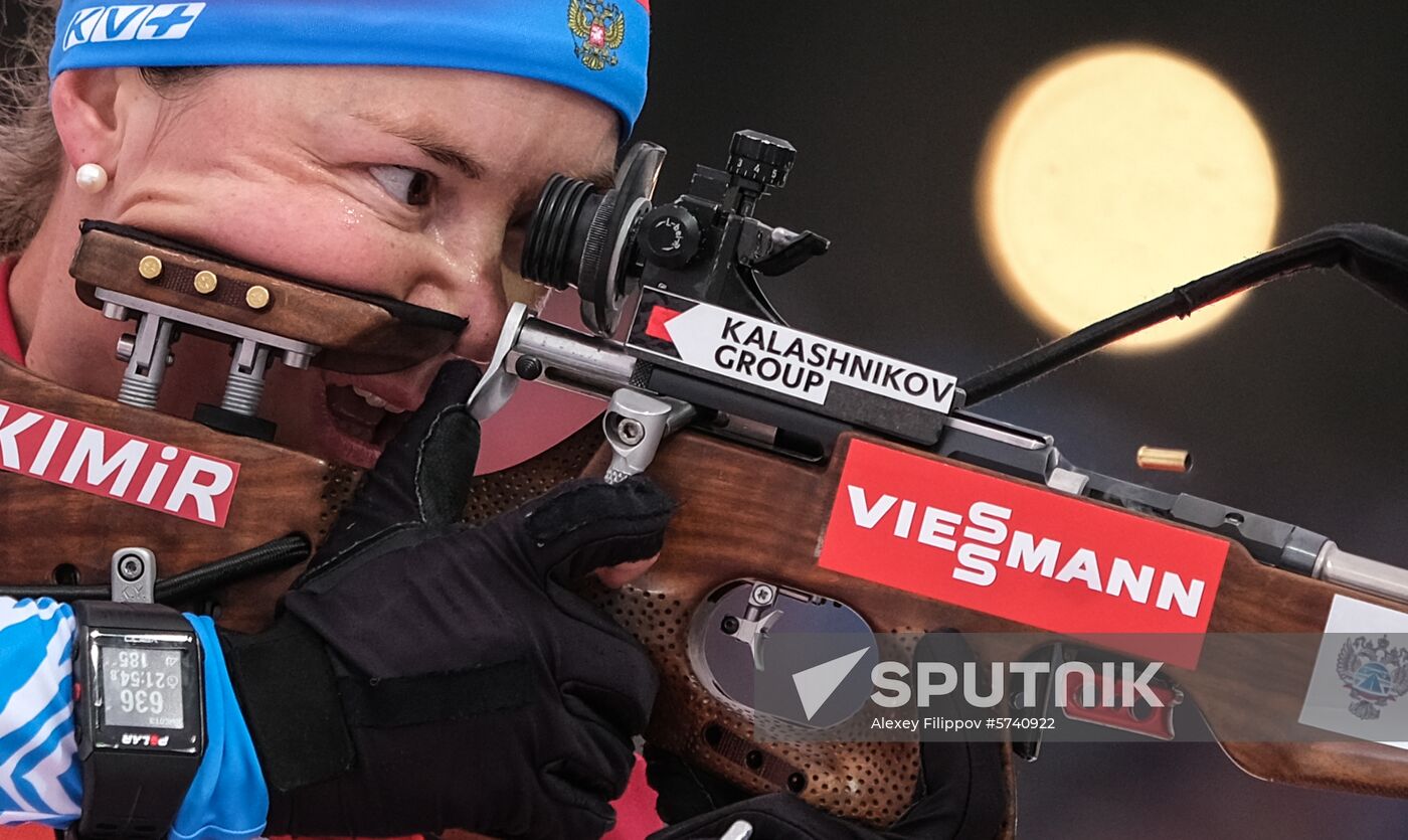Czech Republic Biathlon World Cup Mass Start Women