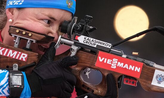 Czech Republic Biathlon World Cup Mass Start Women
