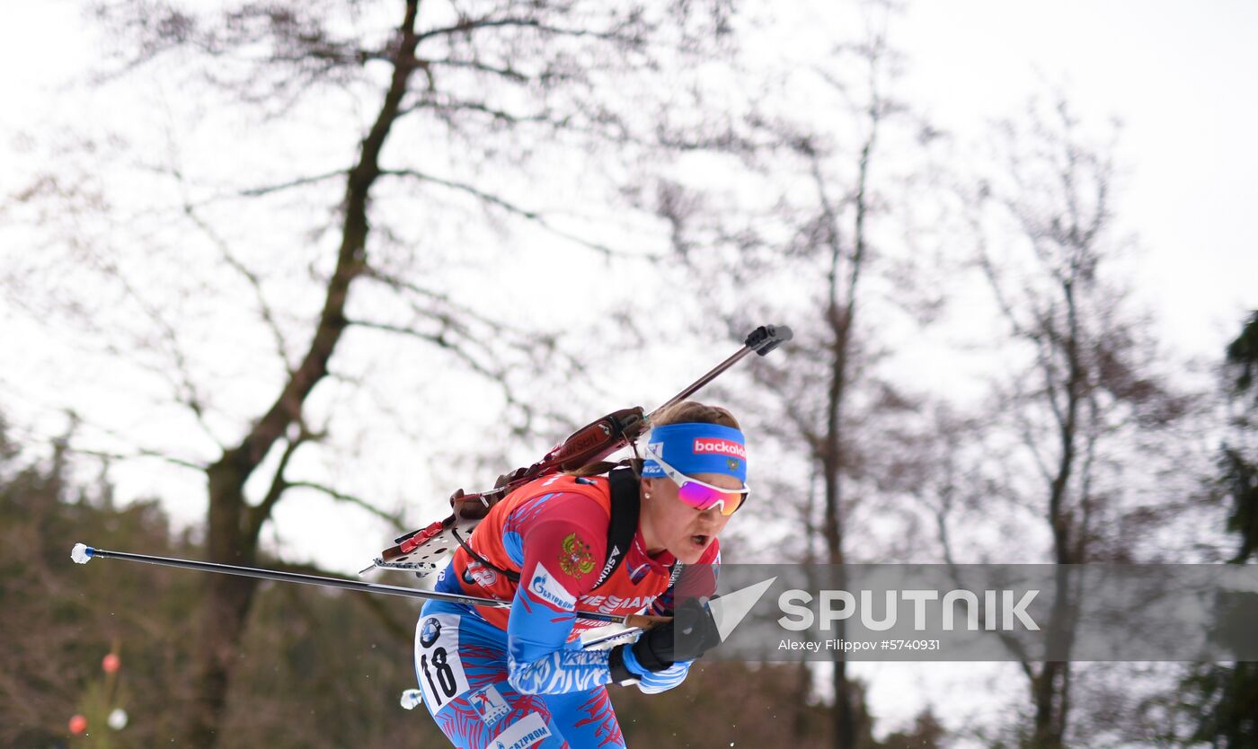 Czech Republic Biathlon World Cup Mass Start Women
