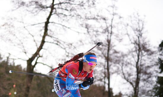 Czech Republic Biathlon World Cup Mass Start Women