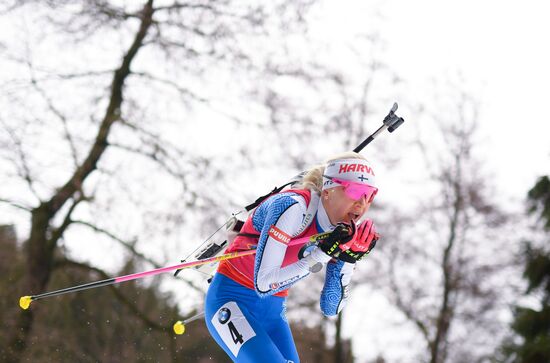 Czech Republic Biathlon World Cup Mass Start Women
