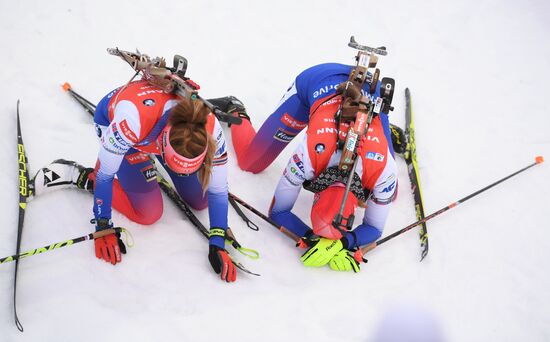 Czech Republic Biathlon World Cup Mass Start Women