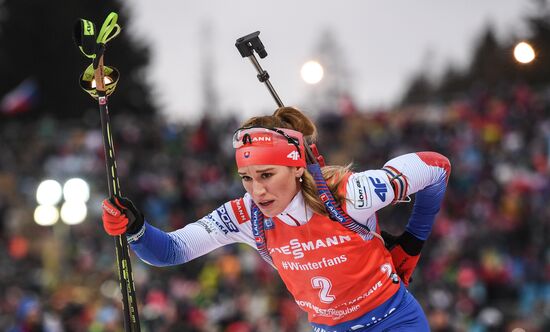 Czech Republic Biathlon World Cup Mass Start Women