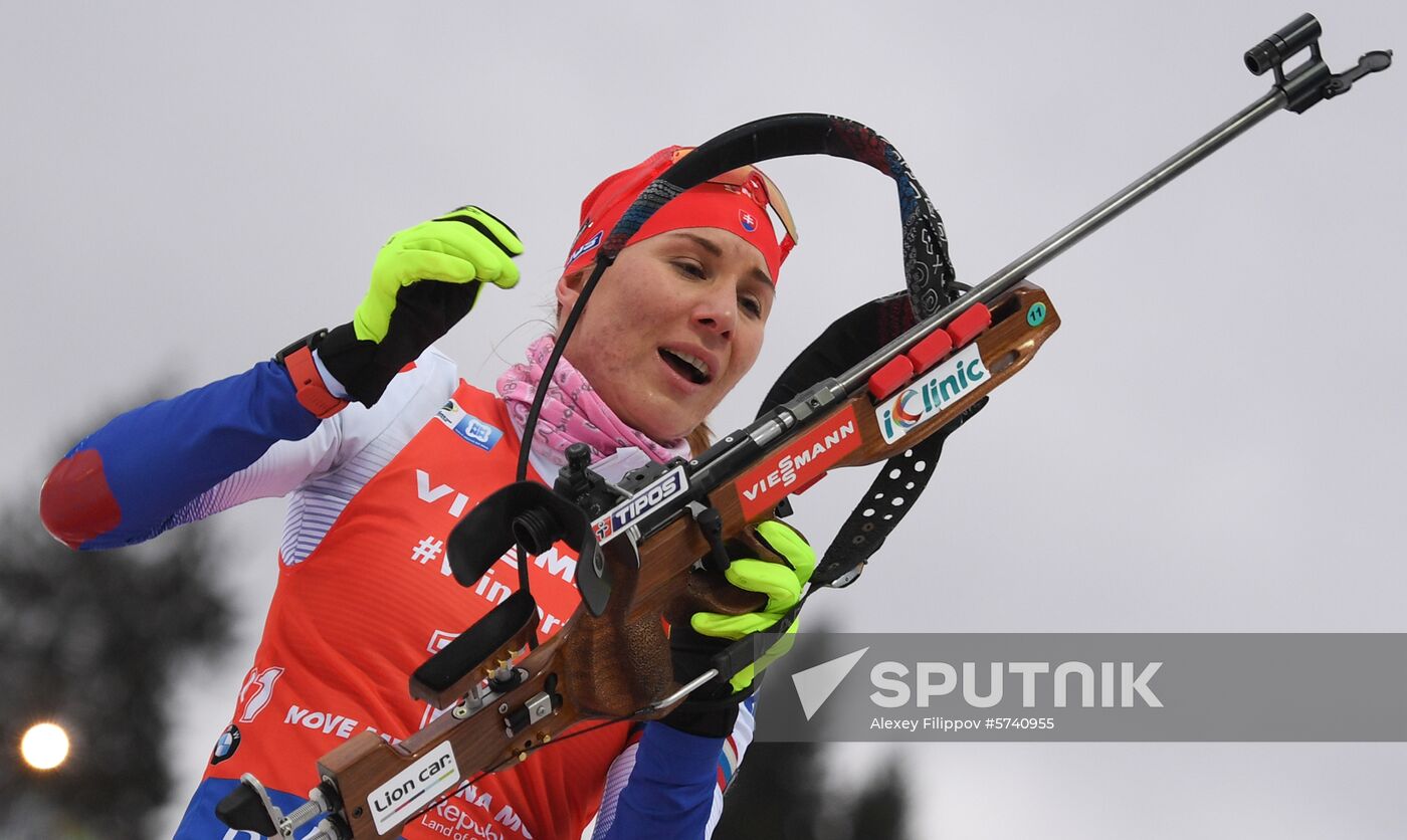 Czech Republic Biathlon World Cup Mass Start Women
