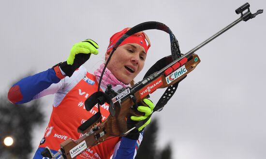 Czech Republic Biathlon World Cup Mass Start Women