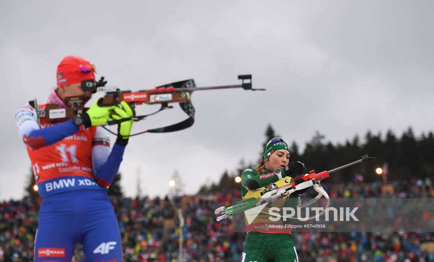 Czech Republic Biathlon World Cup Mass Start Women