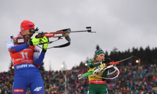 Czech Republic Biathlon World Cup Mass Start Women