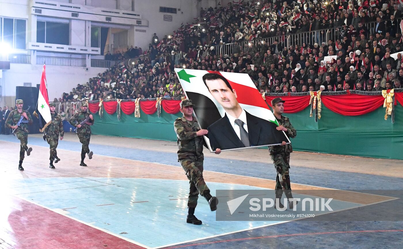 Syria Aleppo Liberation Anniversary