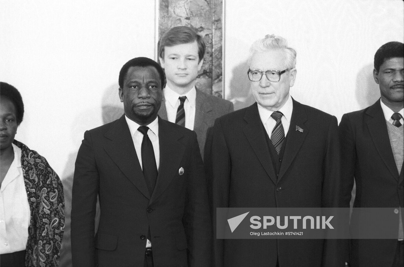Parliamentary delegation of Mozambique on visit to USSR