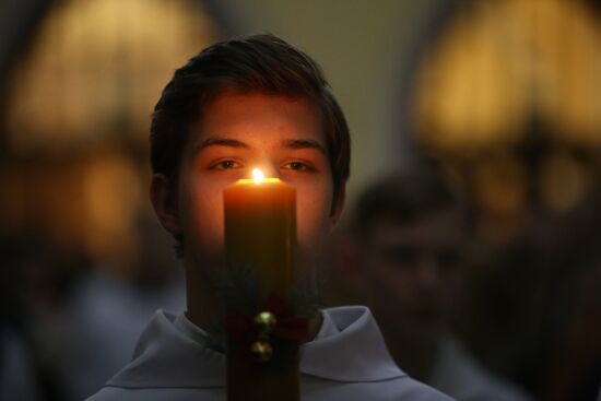 Russia Catholic Christmas