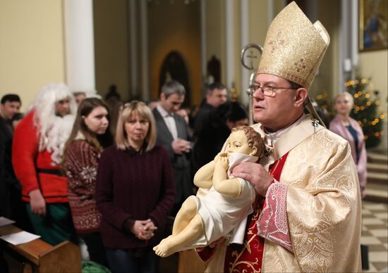 Russia Catholic Christmas