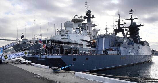 Russia Gromky Warship