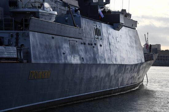 Russia Gromky Warship