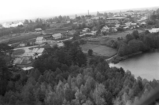 Borki village in Velikoluksky District of Pskov Region