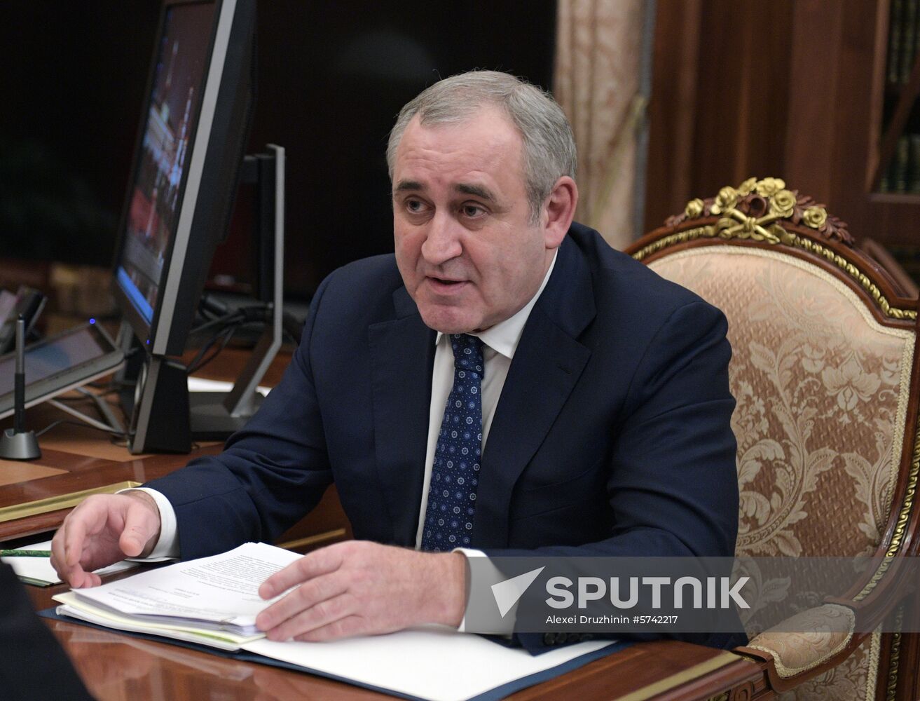 President Putin meets with leaders of State Duma party factions