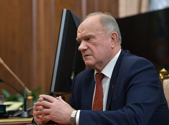 President Putin meets with leaders of State Duma party factions
