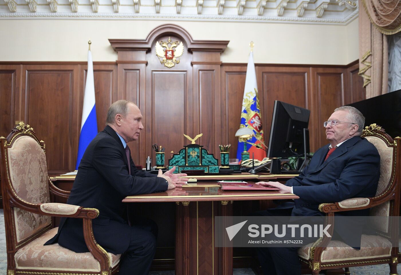 President Putin meets with leaders of State Duma party factions