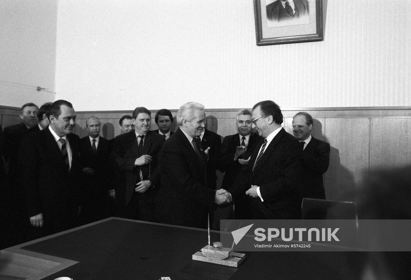 Delegation of the Federal Republic of Germany visits USSR