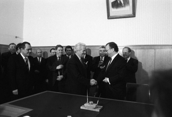 Delegation of the Federal Republic of Germany visits USSR