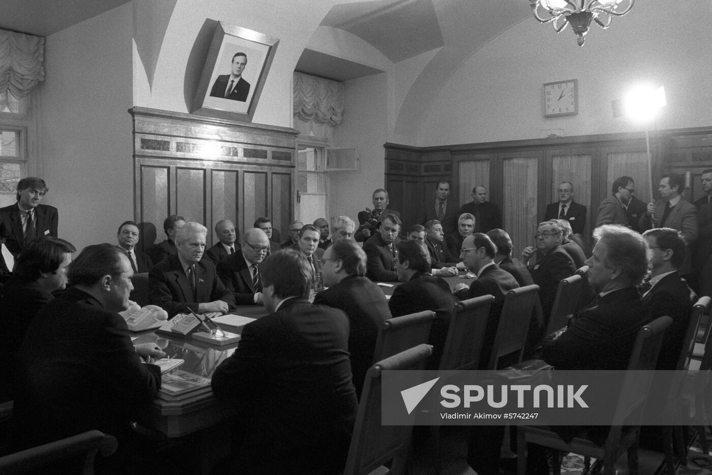 Delegation of the Federal Republic of Germany visits USSR