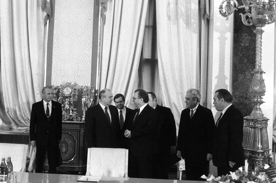 Delegation of the Federal Republic of Germany visits USSR