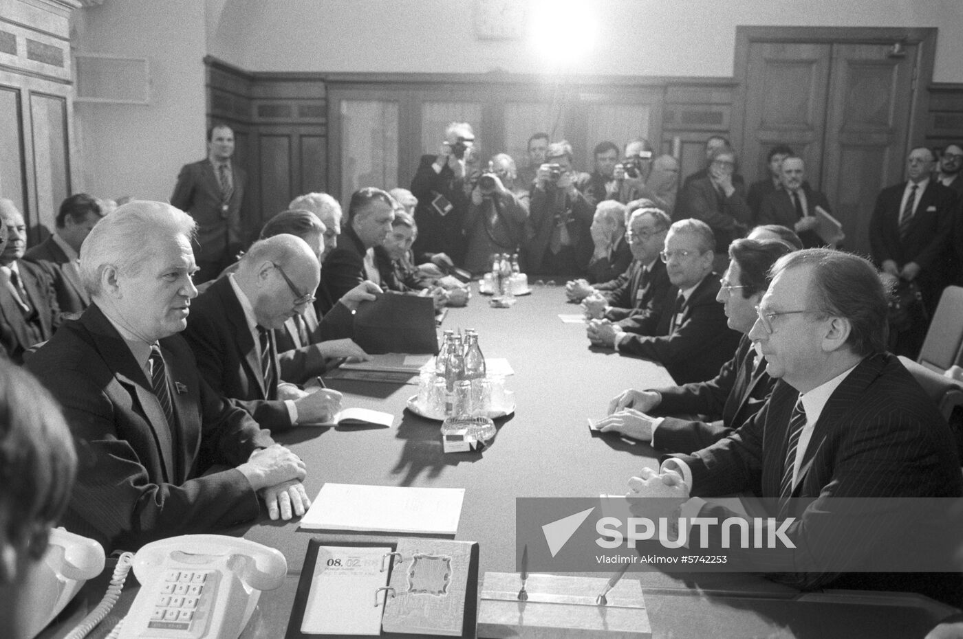 Delegation of the Federal Republic of Germany visits USSR