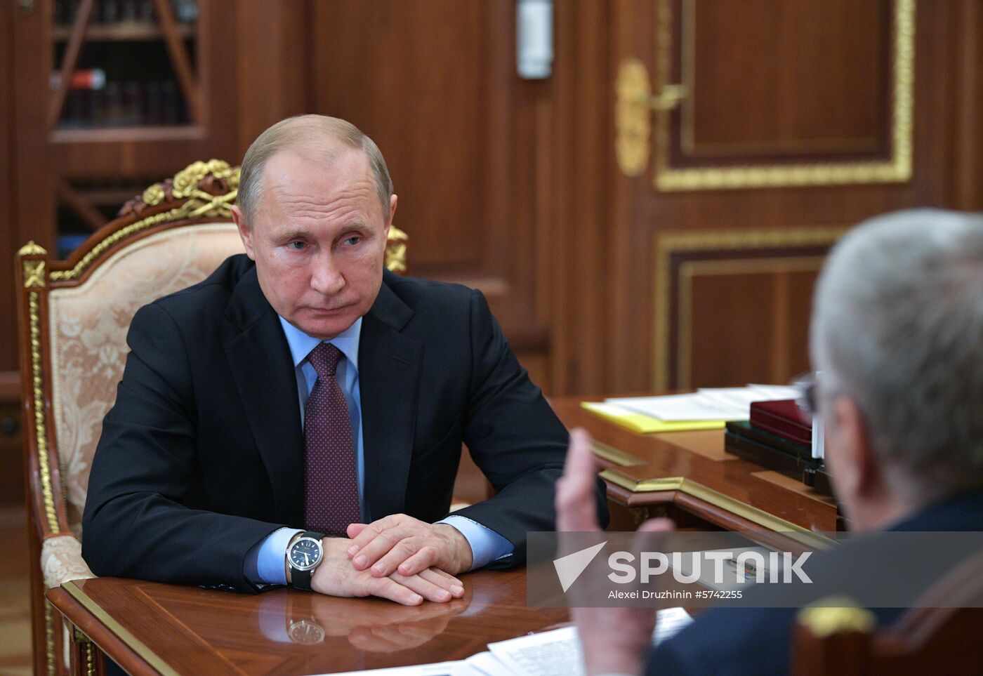 President Putin meets with leaders of State Duma party factions