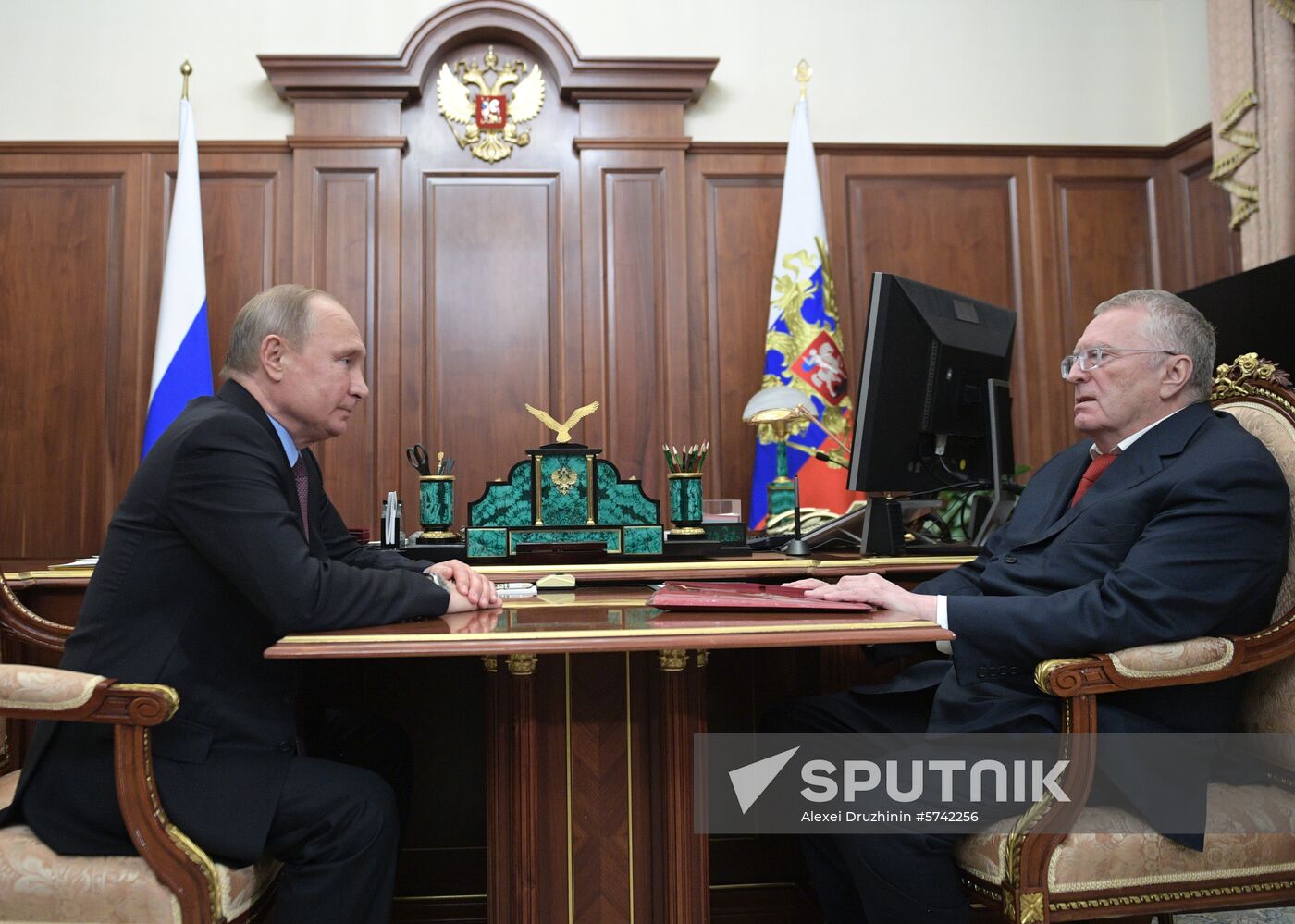 President Putin meets with leaders of State Duma party factions