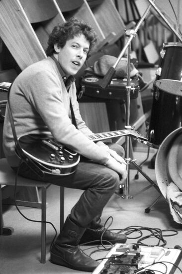 Soviet rock musician Andrei Makarevich