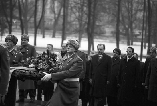 Delegation of the Federal Republic of Germany visits USSR