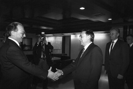 Delegation of the Federal Republic of Germany visits USSR