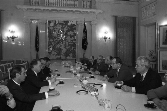 Delegation of the Federal Republic of Germany visits USSR