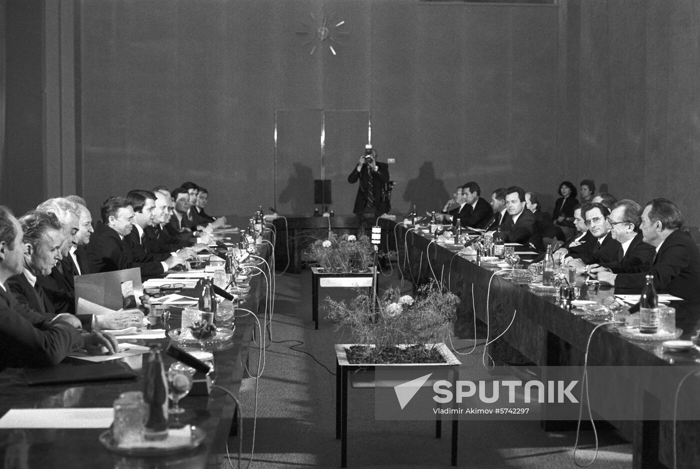 Delegation of the Federal Republic of Germany visits USSR