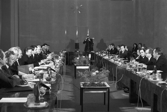 Delegation of the Federal Republic of Germany visits USSR