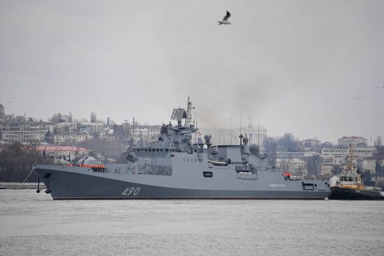 Russia Admiral Essen Warship