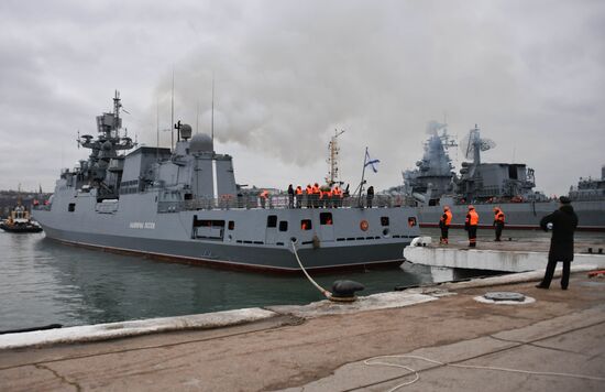 Russia Admiral Essen Warship