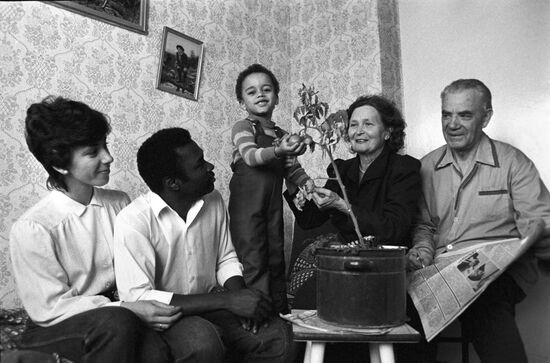 Foreign students in USSR
