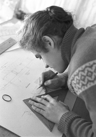 Soviet track and field athlete Irina Press