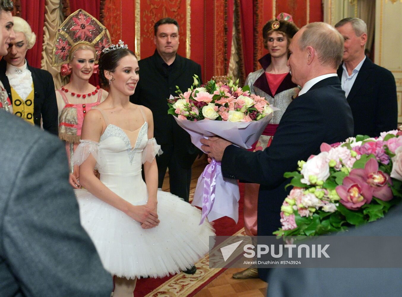 President Putin attends New Year gala event at Bolshoi Theater