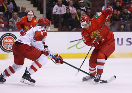 Canada Ice Hockey World Juniors Russia - Denmark