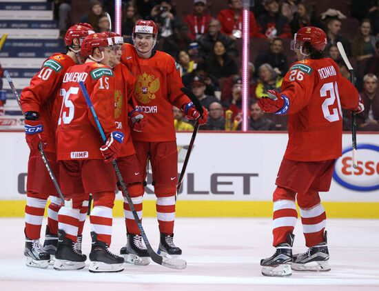 Canada Ice Hockey World Juniors Russia - Denmark