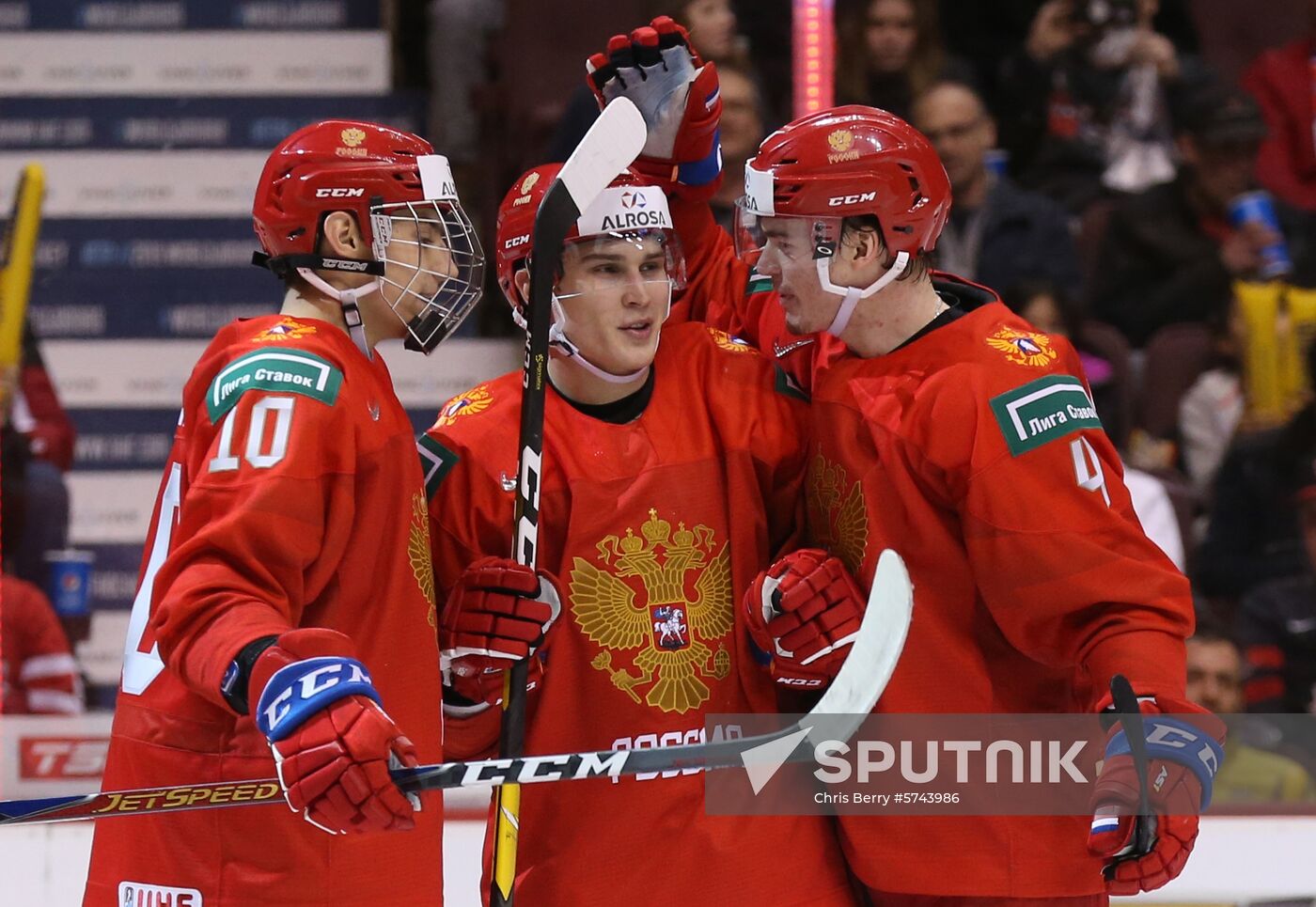 Canada Ice Hockey World Juniors Russia - Denmark